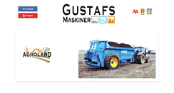 Desktop Screenshot of gustafsmaskiner.se